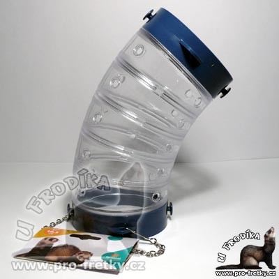 Tunel priehladný - zákruta